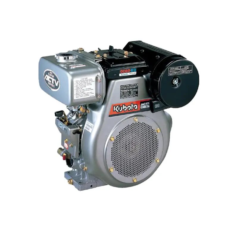 Kubota OC60-E4 industrial diesel engine - compact 1-cylinder Stage V engine | Prins Maasdijk