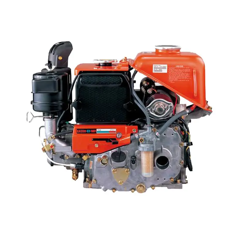 Kubota EA330-E4 industriële dieselmotor - compacte 1-cilinder dieselmotor uit de EA series | Prins Maasdijk