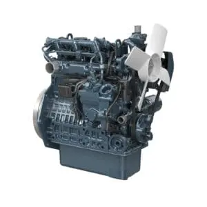 Kubota D902-K-E4 industrial diesel engine - compact 3-cylinder Stage V engine | Prins Maasdijk