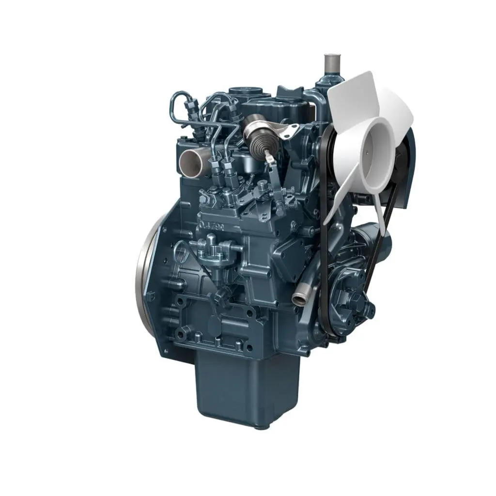 Kubota OC95-E4 industrial diesel engine - powerful 1-cylinder Stage V engine | Prins Maasdijk