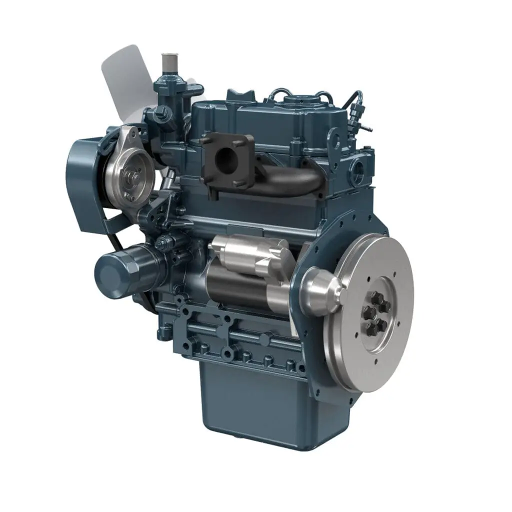 Kubota D722-E4B industriële dieselmotor - compacte 3-cilinder motor uit de Super Mini Series | Prins Maasdijk