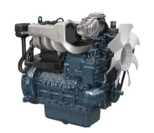 Kubota WG2503-G-E3 gasoline engine - powerful 4-cylinder Stage V industrial gas engine | Prins Maasdijk