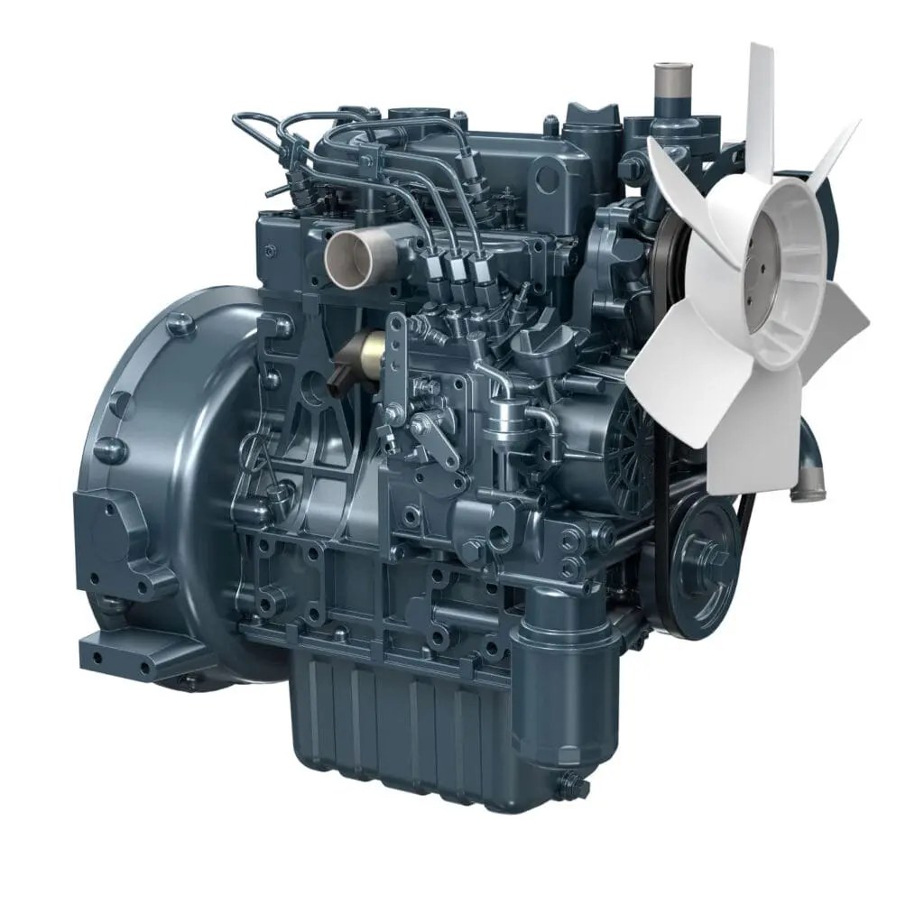 Kubota D1105-E4-BG generator diesel engine - 3-cylinder Tier 4 Stage V engine | Prins Maasdijk