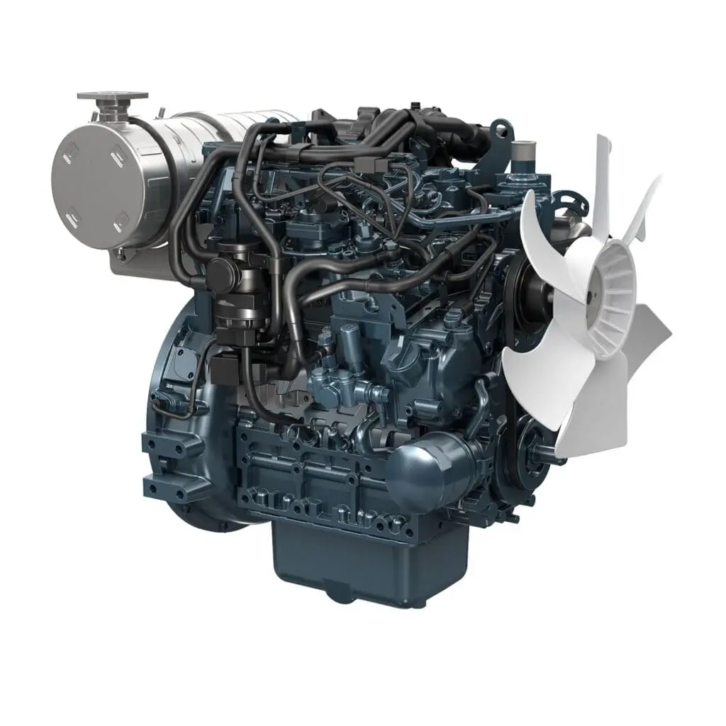 Kubota D1803-CR-TI-E4-BG generator diesel engine - 3-cylinder Common Rail engine | Prins Maasdijk