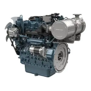 Kubota V2403-CR-E5 industriële dieselmotor - productafbeelding van Common Rail 4-cilinder motor uit de 03 Series | Prins Maasdijk