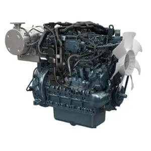 Kubota V2403-CR-TE5 industrial diesel engine - turbocharged Common Rail Stage V engine | Prins Maasdijk