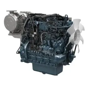 Kubota V2403-CR-TI-E5 industrial diesel engine - intercooler turbo Common Rail Stage V engine | Prins Maasdijk