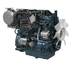 Kubota V2607-CR-T-E5 industrial diesel engine - turbocharged Common Rail Stage V engine | Prins Maasdijk