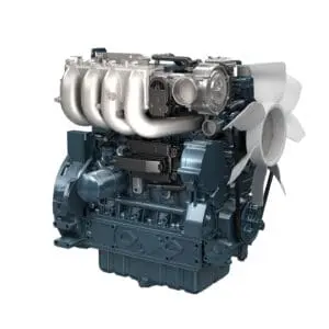 Kubota WG3800-GL-E3 - powerful 4-cylinder industrial gas engine | Prins Maasdijk