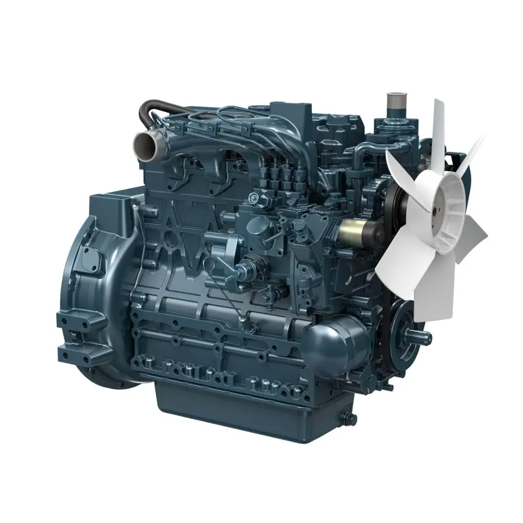 Kubota V2203-M-E4-BG2 generator diesel engine - 4-cylinder Stage V engine | Prins Maasdijk