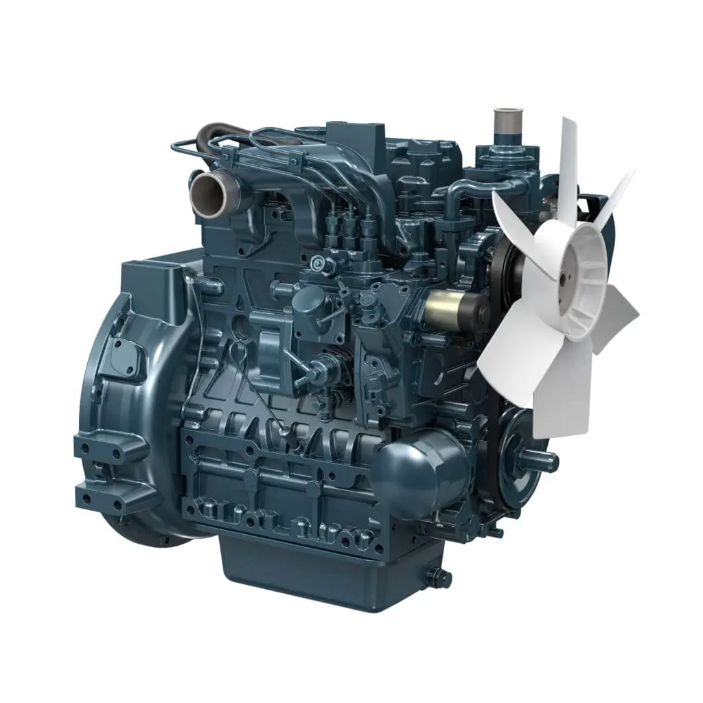 Kubota D1703-M-E4-BG2 generator diesel engine - 3-cylinder Stage V engine | Prins Maasdijk