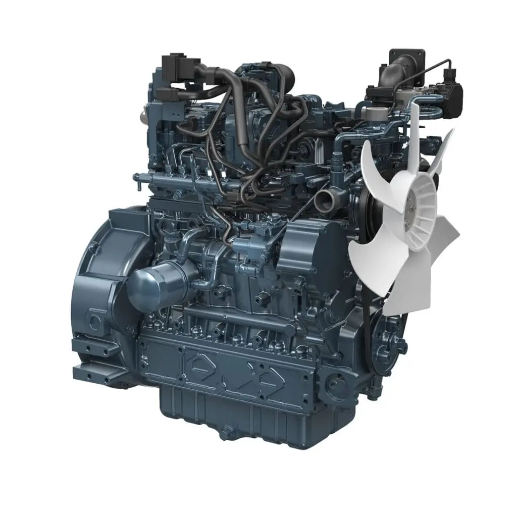 Kubota V3800-CR-TE5-BG generator diesel engine - 4-cylinder Stage V Common Rail engine | Prins Maasdijk