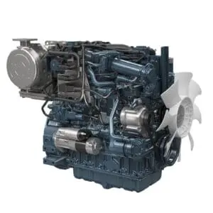 Kubota V2607-TE5A industrial diesel engine - turbocharged Common Rail Stage V engine | Prins Maasdijk