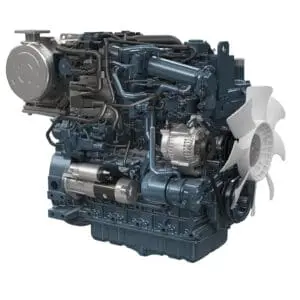 Kubota V3307-TE5A industrial diesel engine - turbocharged Common Rail Stage V engine | Prins Maasdijk