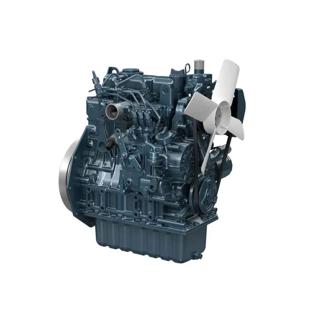 Kubota D1305-E4B industrial diesel engine - powerful 3-cylinder Stage V engine | Prins Maasdijk