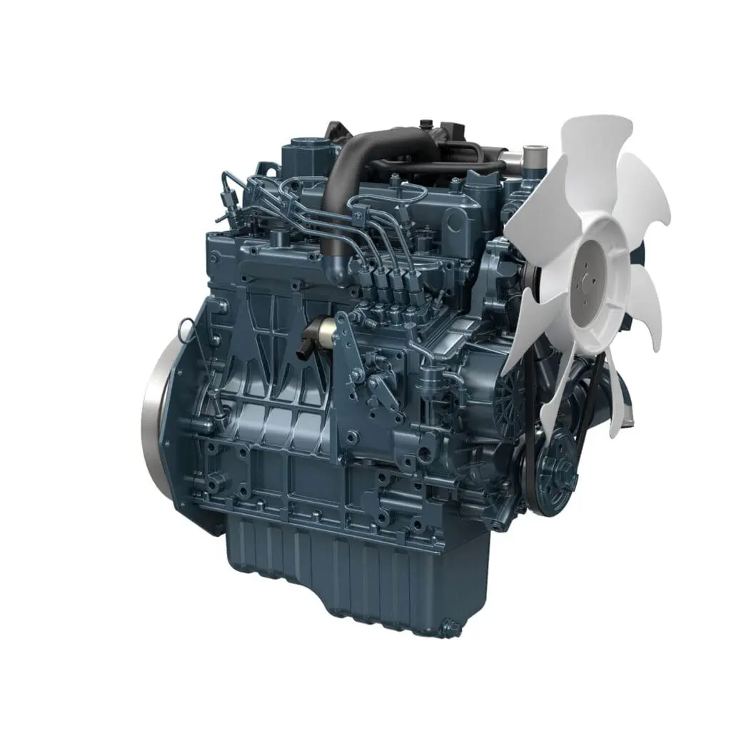Kubota V1505-T-E2B industrial diesel engine - turbocharged 4-cylinder engine | Prins Maasdijk