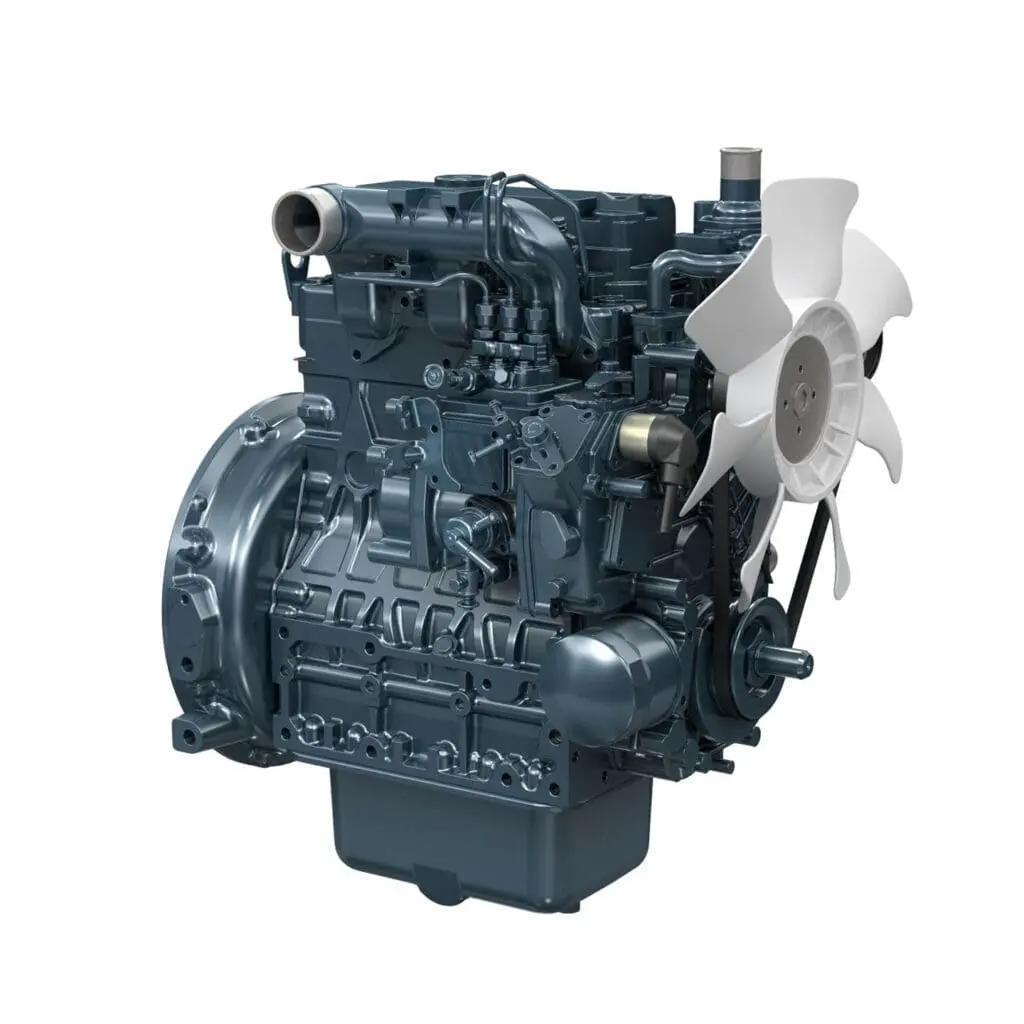 Kubota D1703-M-DI-E4B industrial diesel engine - powerful 3-cylinder Stage V engine | Prins Maasdijk