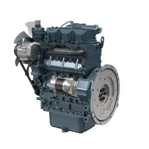 Kubota D1703-M-DI-E4B industriële dieselmotor - productafbeelding van 3-cilinder motor met directe injectie | Prins Maasdijk