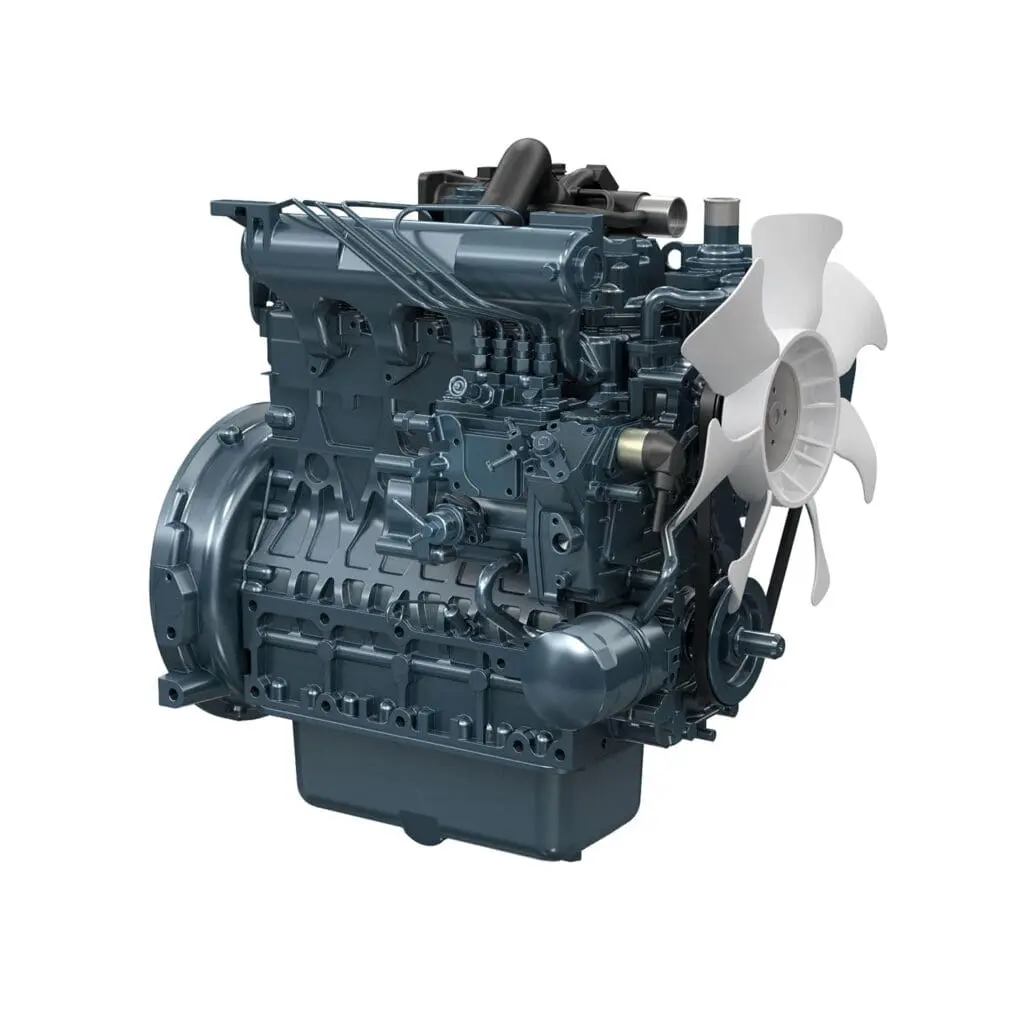 Kubota V2403-M-T-E3B industrial diesel engine - turbocharged 4-cylinder engine | Prins Maasdijk