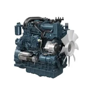 Kubota V3307-DI-T-E3B industrial diesel engine - turbocharged 4-cylinder engine from the 07 Series | Prins Maasdijk