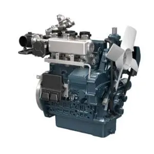 Kubota WG972-N-E4 CNG engine - compact 3-cylinder Stage V industrial gas engine | Prins Maasdijk